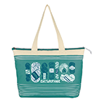 Zippered Tote Bag
